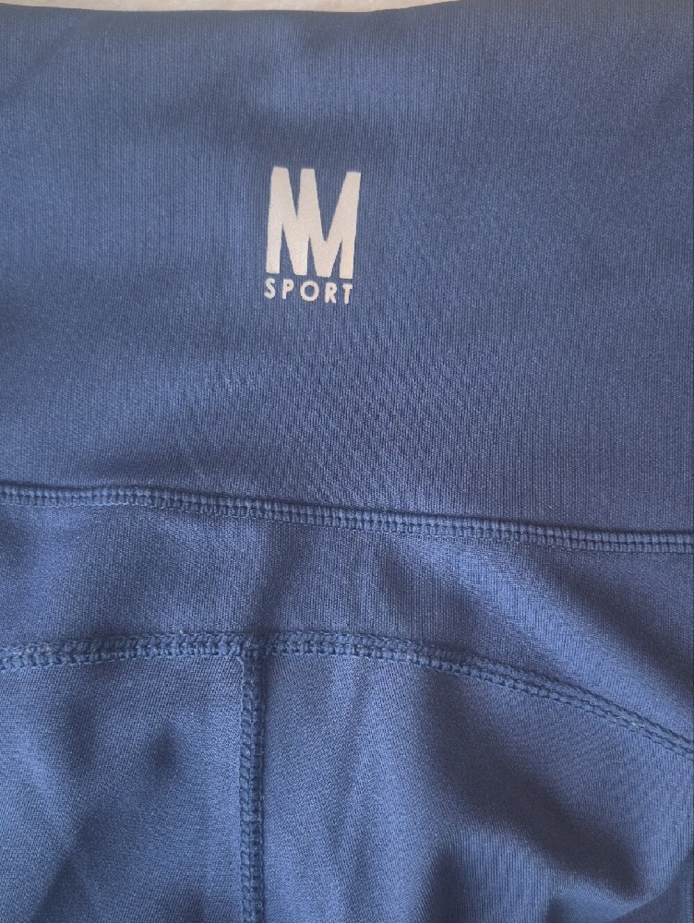 Nicole Miller Sport Navy Blue Woman Flare Leggings - Picture 4 of 5